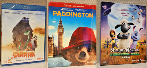 Lot blu ray dessin - 3, animé