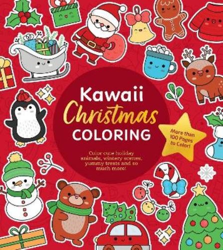 Kawaii christmas coloring - christmas,