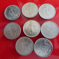 - France - 8 Pièces De 5 Francs Cupro Nickel - 1/1970 -1/1971 -1/ 1972- 3/1973