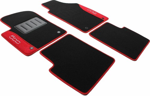 Tapis moquette brodés fiat - moquette,