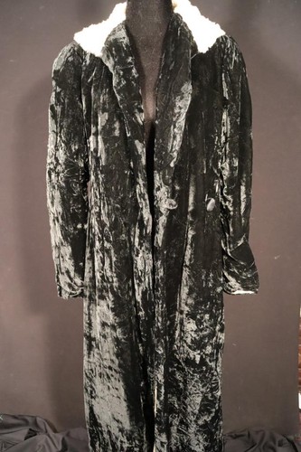 Vintage 1940 long velours - 1940's,