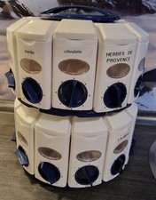 Tourniquet à Epices 2 étages tournant - 24 containers