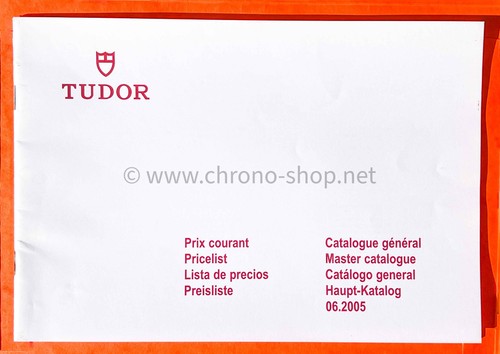 Tudor catalogue officiel - , prix