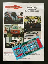 DECALS 1/43 MITSUBISHI PAJERO