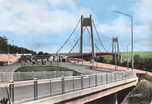 Tancarville pont de - tancarville, le