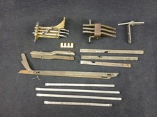 Set affichage couleur machine a sous jeux ancien roulette BUSSOZ ou BONZINI 1930