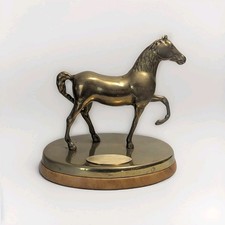 Sculpture cheval laiton - sculpture,