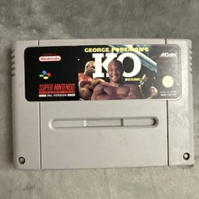 Jeu Nintendo SNES George Foreman’s KO Boxing FAH super Nintendo cartouche Rétro