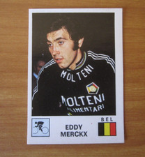 EDDY MERCKX N° 69 - PANINI SPORT VEDETTES 1974 - VIGNETTE STICKER