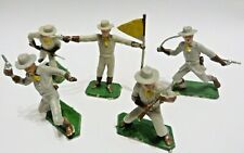 DULCOP made in Italy - Lot de 5 soldats sudistes - plastic toys soldiers
