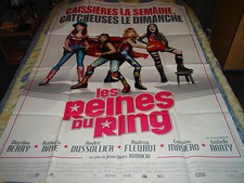 AFFICHE  BERRY / BAYE / CATCH / LES REINES DU RING