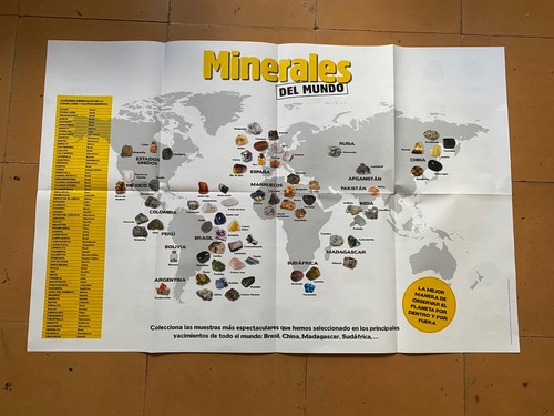 Affiche éducative minéraux - -,