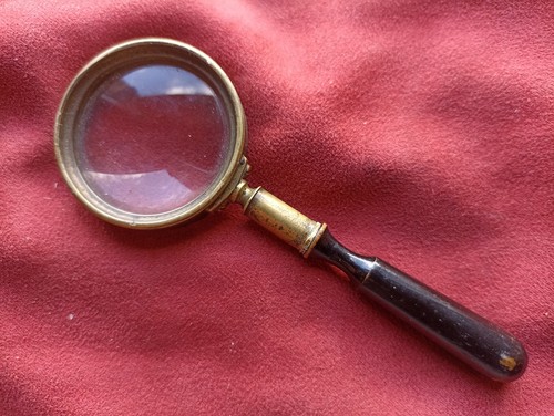 Loupe main ancienne - loupe,