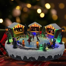 Patinoire animée musicale