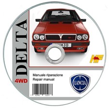 Lancia Delta HF 4WD (1986-1988) Manuel Réparation Sur CD