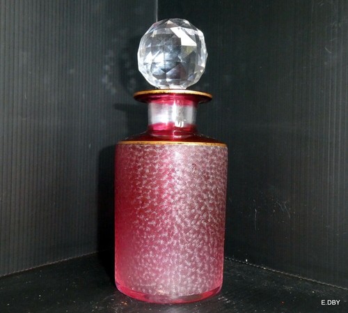 Flacon ancien cristal saint - ancien,