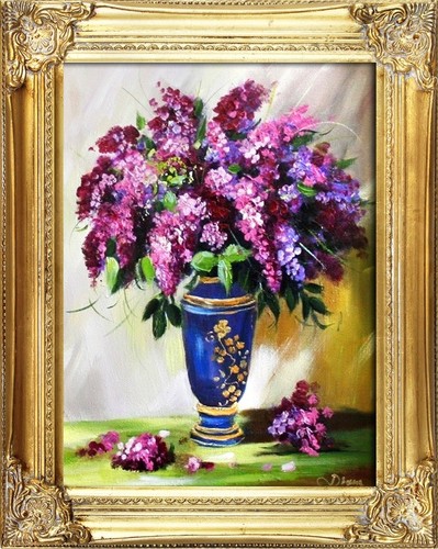 Peinture huile sur toile - À,