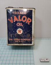 Vintage 2 Gallon Texaco SAE 30