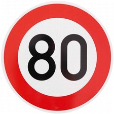 Panneau de Signalisation 80
