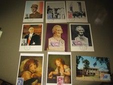 lot 9 cartes 1er jour 1971