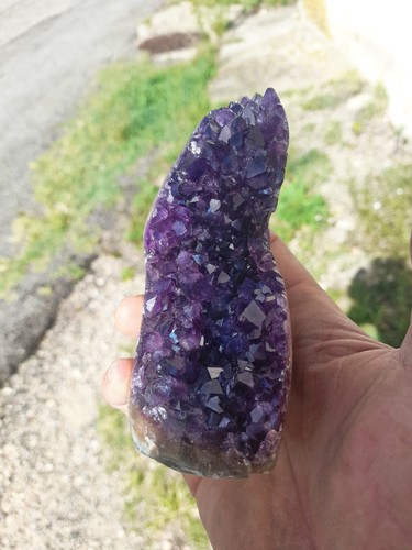 Druse amethyste uruguay - druse, d'amethyste