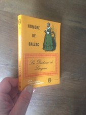 POCHE 356 BALZAC la duchesse de langeais + la fille aux yeux d or  1967