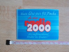 Autocollant RADIO 2000