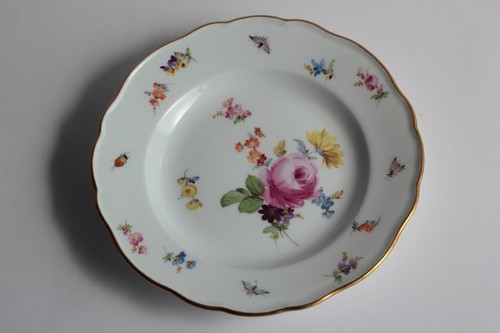Meissen assiette dessert - meissen, à