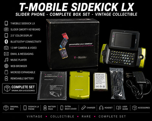 Mobile sidekick lime - t-mobile,
