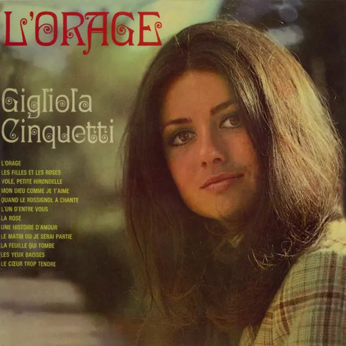 Orage gigliola cinquetti - l'orage,,