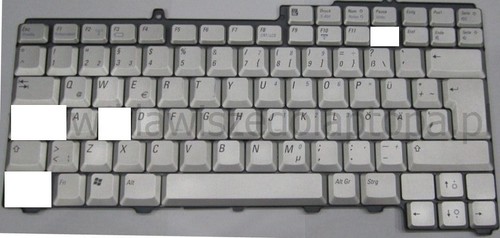 De74 touches pour clavier dell - pour,