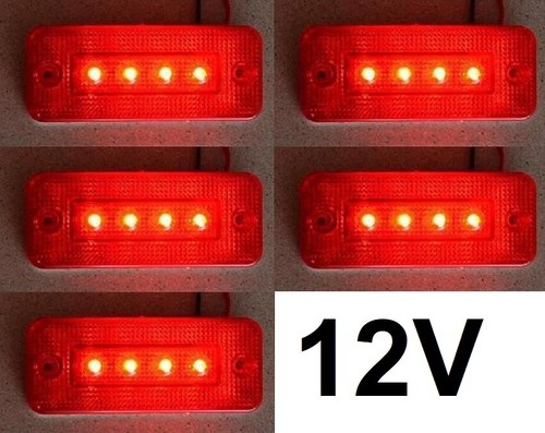 12v rouge côté arrière - 5,