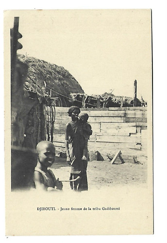Djibouti jeune femme de la - ,