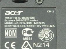 Boîtier Dessous Acer Aspire