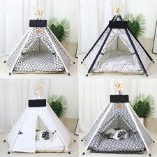 Chien Tipi Nid Pour Animaux De Compagnie Chaton Lit Coussin Chat Sommeil /