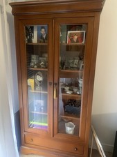 Vitrine Deux Portes Merisier