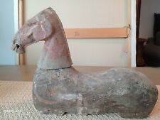 Grand Cheval en terre cuite de Chine epoque Han.