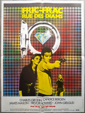 AFFICHE 60X80 CM/FRIC FRAC RUE DES DIAMS/11 HARROWHOUSE/CANDICE BERGEN/GRODIN