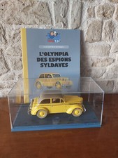 MINIATURE TINTIN FORMAT 1/24 L'OLYMPIA DES ESPIONS SYLDAVES LE SCEPTRE D'OTTOKAR