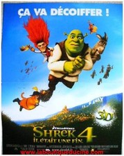 SHREK 4 LA FIN Affiche Cinéma