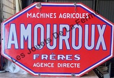 Plaque émaillée AMOUROUX