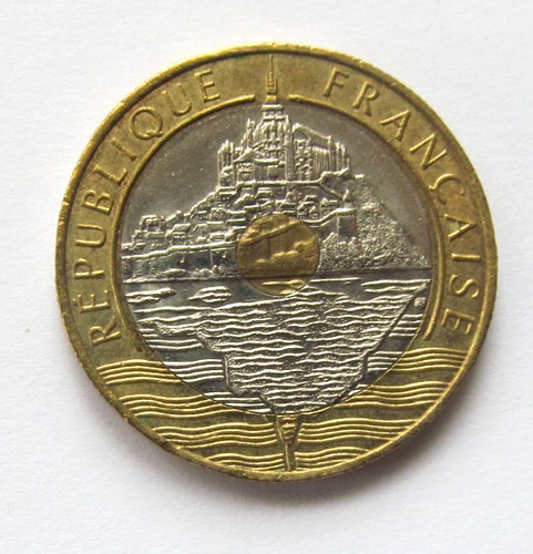 Sup pièce francs 1992 mont - sup,