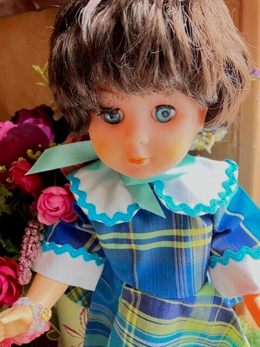 Poupee marie francoise brune - marie,