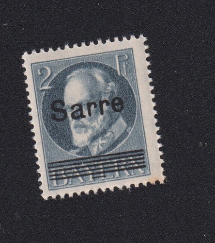 Timbre sarre colonie - timbre,