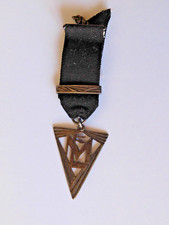 RARE MEDAILLE ARGENT ART DECO
