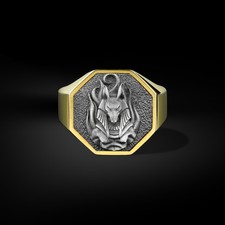 Bague chevalière homme