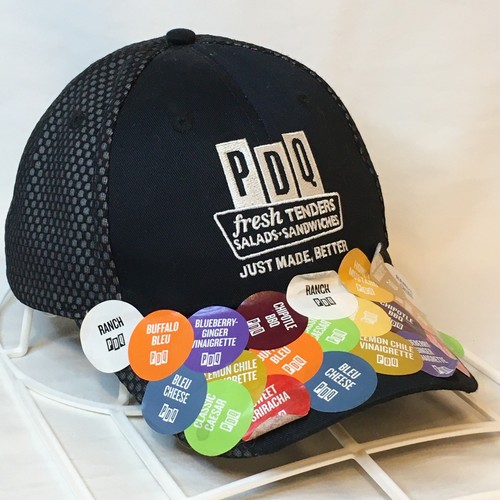 Pdq chicken hat employee hook - hat,