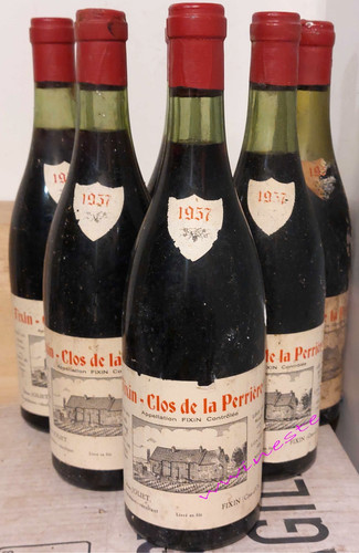 Vin bourgogne fixin - vin, 1957