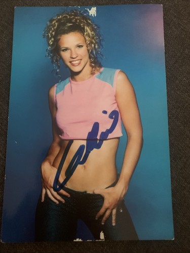 Carte postale chanteuse lorie - carte,