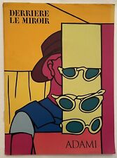 Adami, Derrière le miroir n° 220, Maeght Ed.  1976, with 3 original lithographs
